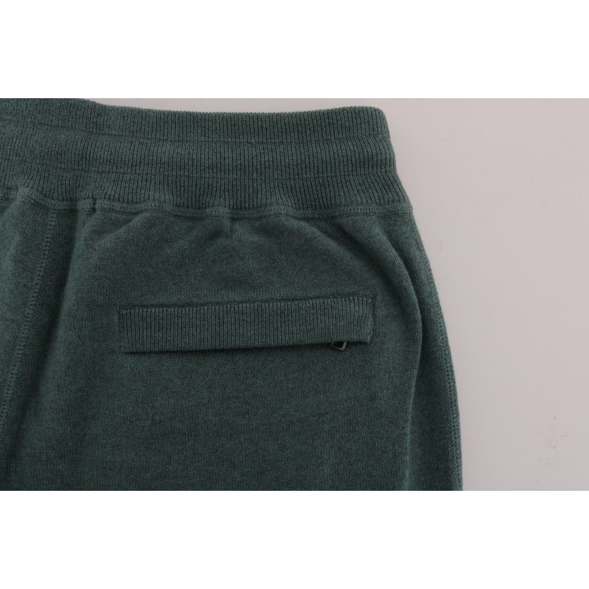 Dolce & Gabbana Elegant Green Cashmere Sport Pants green-cashmere-training-pants