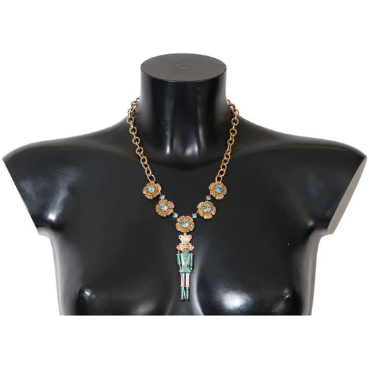 Dolce & Gabbana Elegant Gold Crystal Statement Necklace gold-brass-handpainted-crystal-floral-necklace Necklace 445215-gold-brass-handpainted-crystal-floral-necklace_d72940d3-ce12-427c-8278-3eb797365e3e.jpg