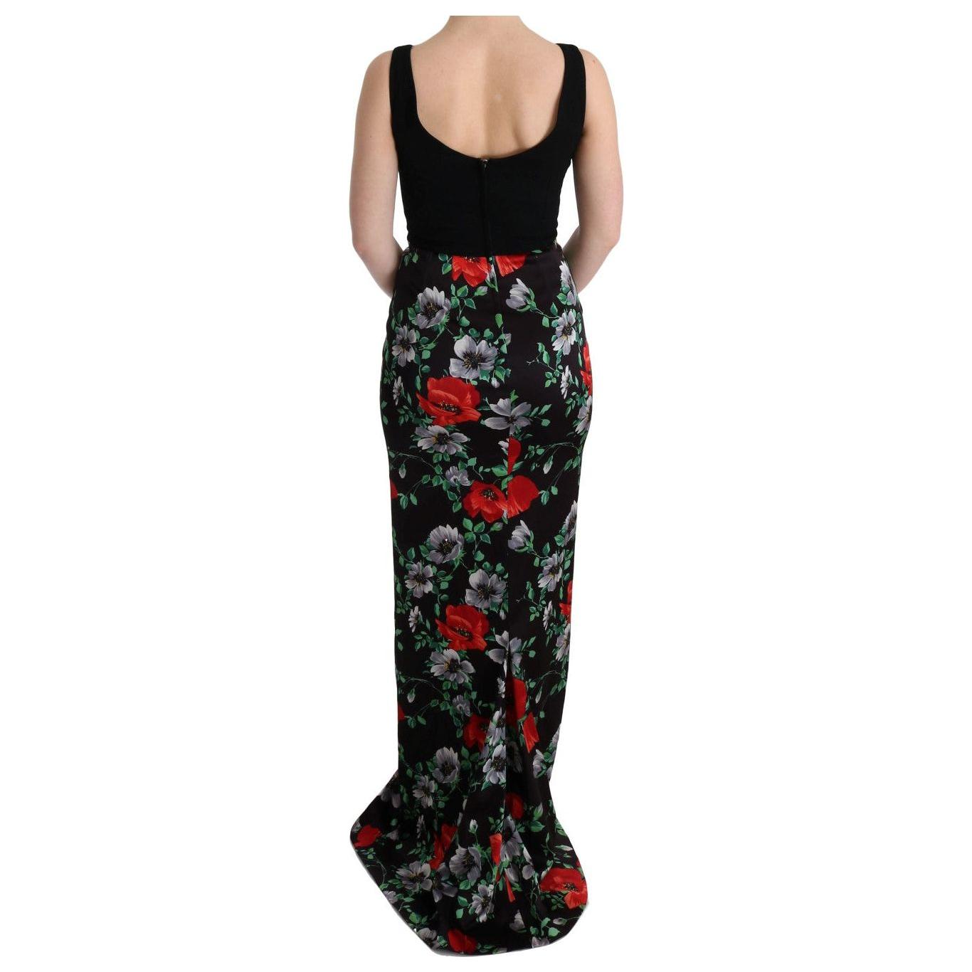 Dolce & Gabbana Elegant Floral Sheath Gown multicolor-floral-print-stretch-sheath-long-dress 445774-multicolor-floral-print-stretch-sheath-long-dress-2.jpg