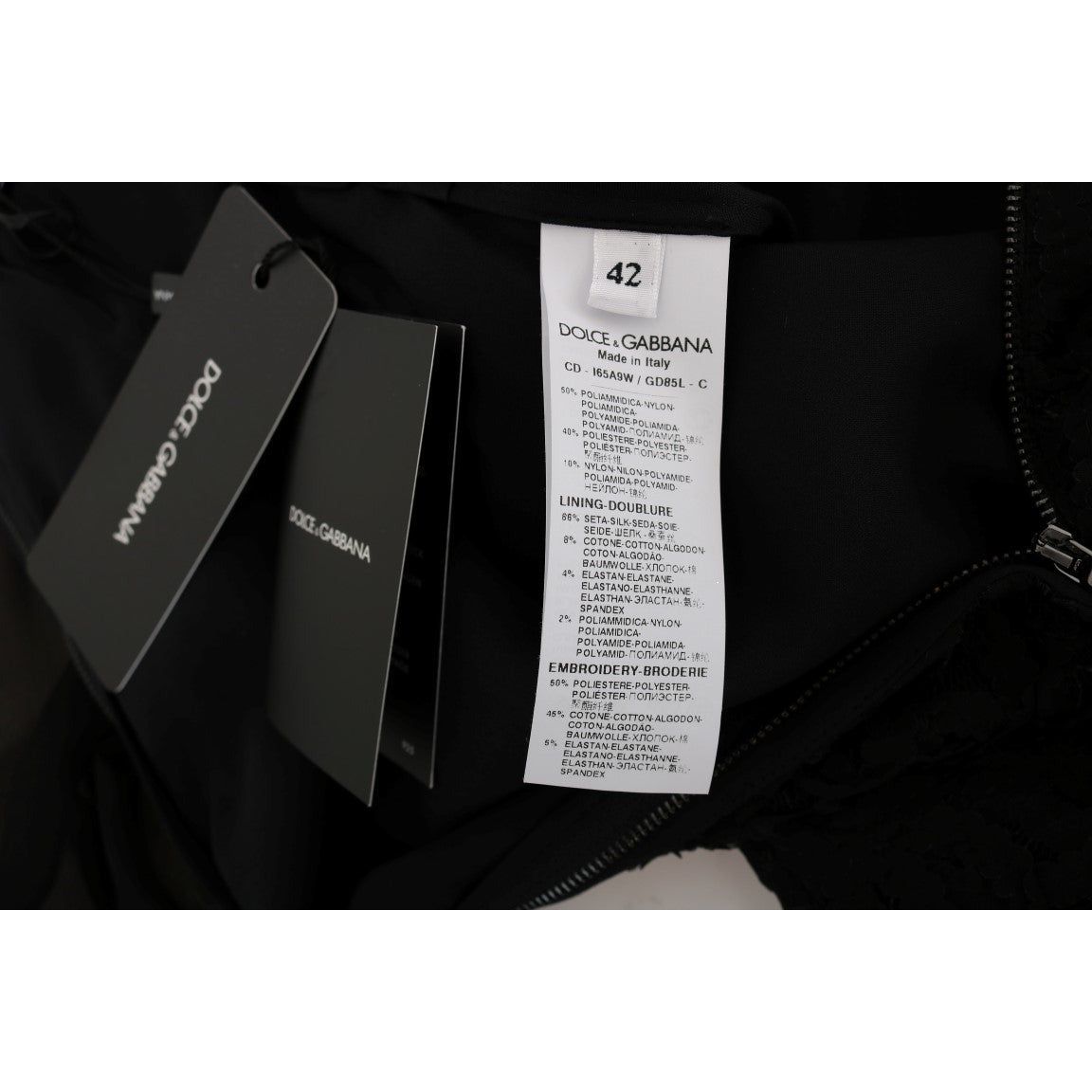 Dolce & Gabbana Black Lace Sequined Shift Dress black-san-valentino-sequined-shift-dress 450883-black-san-valentino-sequined-shift-dress-7_29aad593-78ce-4de1-8ab4-f2fded4fedbf.jpg