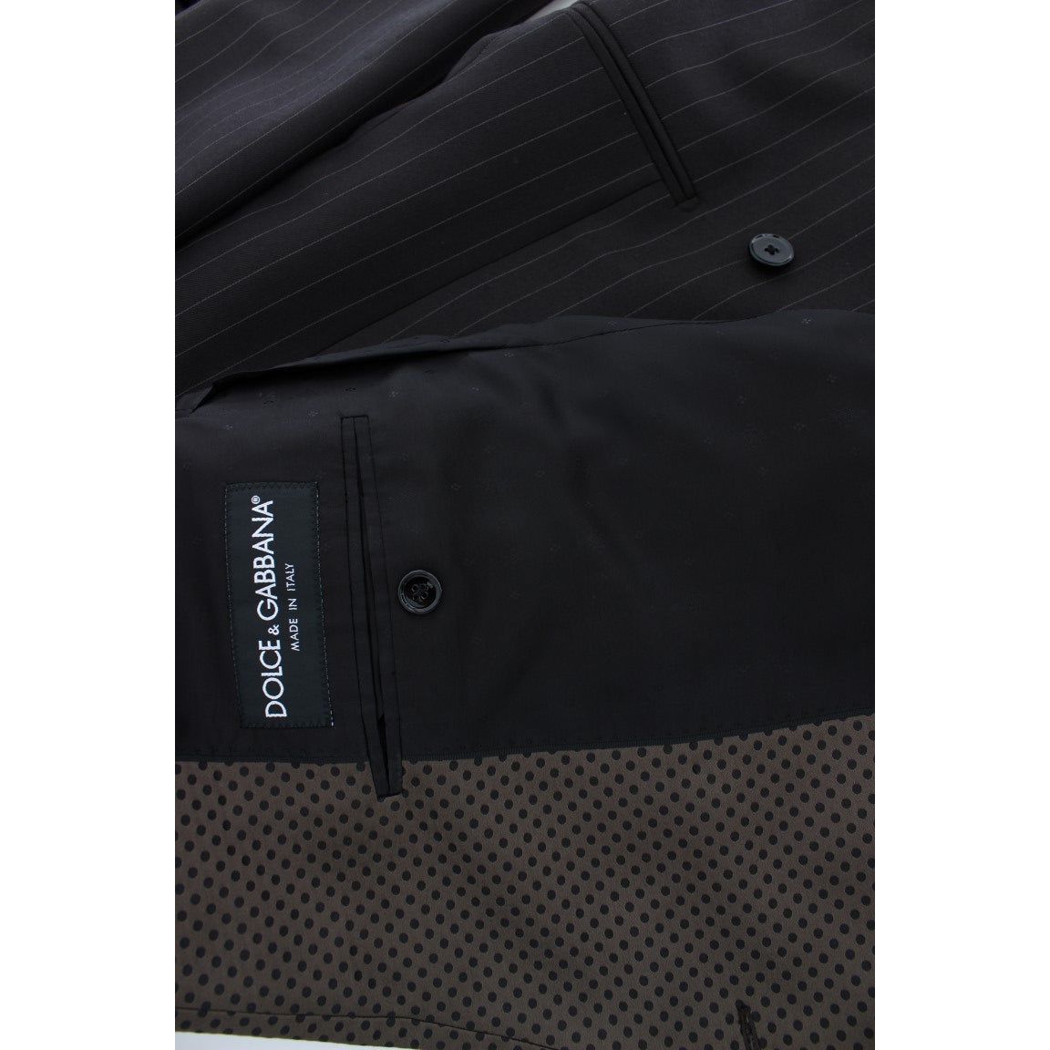 Dolce & Gabbana Elegant Brown Striped Three-Piece Tuxedo brown-striped-wool-slim-3-piece-suit-tuxedo Suit 45522-brown-striped-wool-slim-3-piece-suit-tuxedo-4.jpg