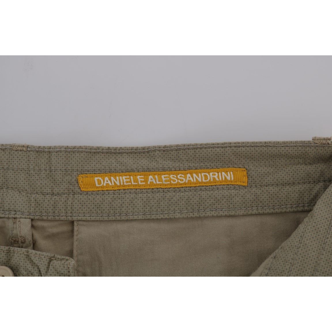 Daniele Alessandrini Beige Slim Fit Chinos for Sophisticated Style Jeans & Pants beige-cotton-stretch-slim-fit-chinos 457192-beige-cotton-stretch-slim-fit-chinos-4.jpg