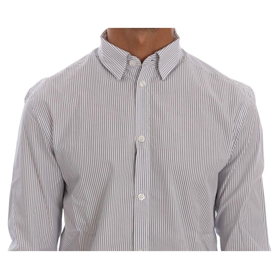 Frankie Morello Elegant White & Blue Striped Casual Shirt white-blue-striped-casual-cotton-regular-fit-shirt 457870-white-blue-striped-casual-cotton-regular-fit-shirt-3.jpg