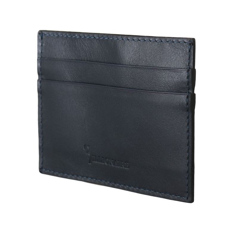 Billionaire Italian Couture Elegant Blue Leather Men's Wallet Wallet blue-leather-cardholder-wallet-1 463508-blue-leather-cardholder-wallet-4.jpg