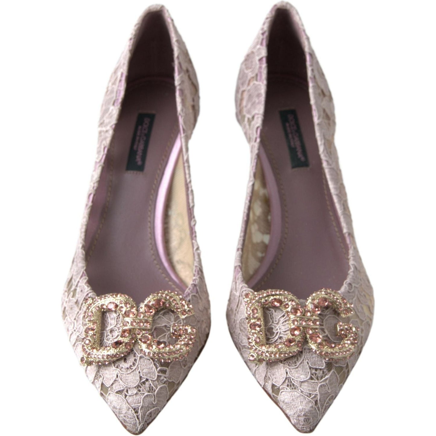 Dolce & Gabbana Elegant Pink Crystal Embellished Heels pink-floral-lace-dg-crystal-pumps-shoes 465A0083-scaled-88fd34ed-673.jpg