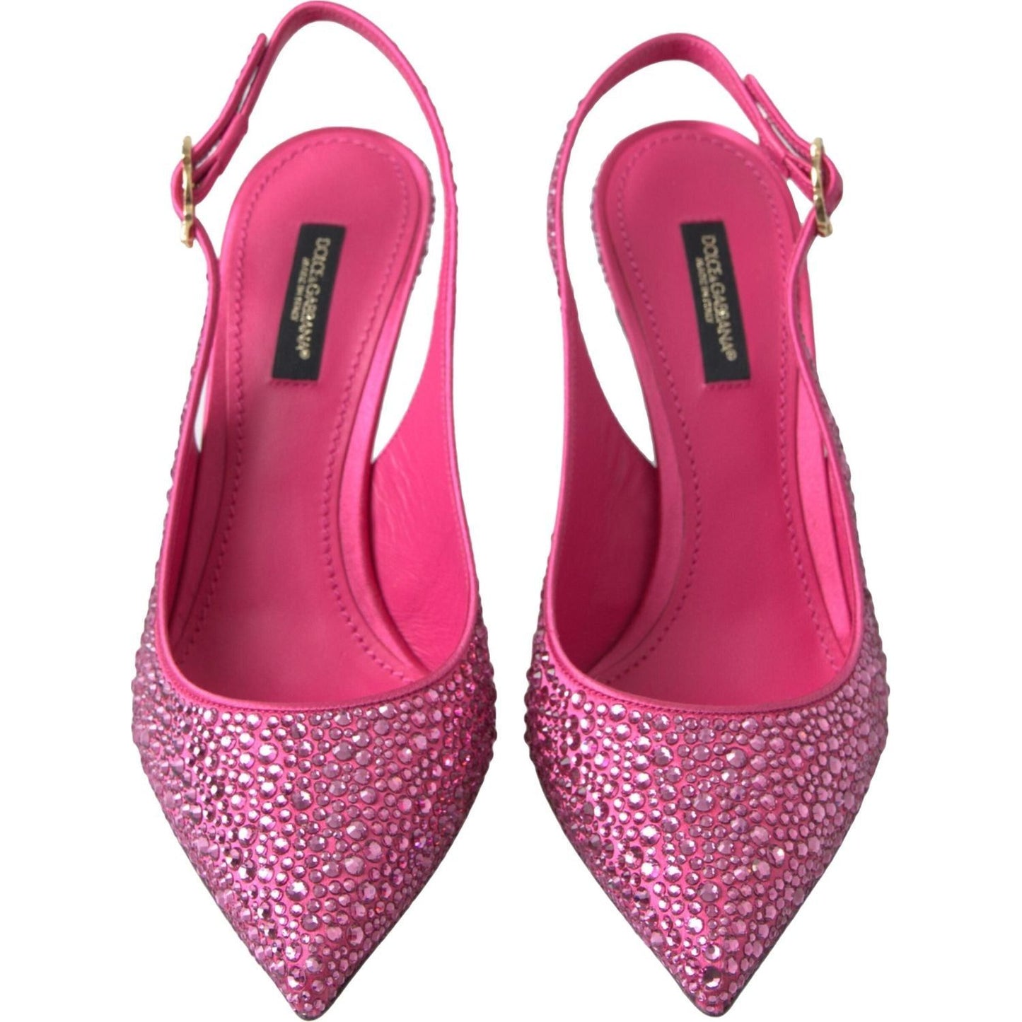 Dolce & Gabbana Elegant Slingback Heels in Pink Silk Blend pink-slingbacks-crystal-pumps-shoes 465A0091-scaled-2e014db5-d40.jpg
