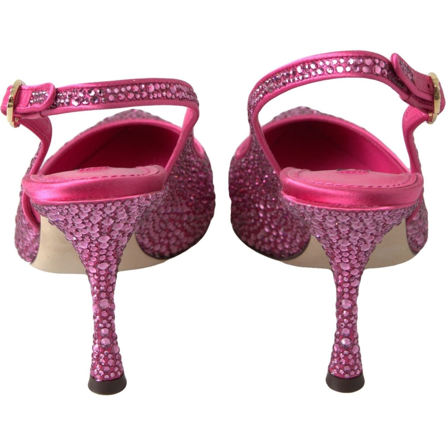 Dolce & Gabbana Elegant Slingback Heels in Pink Silk Blend pink-slingbacks-crystal-pumps-shoes 465A0092-b6c5119e-411.jpg