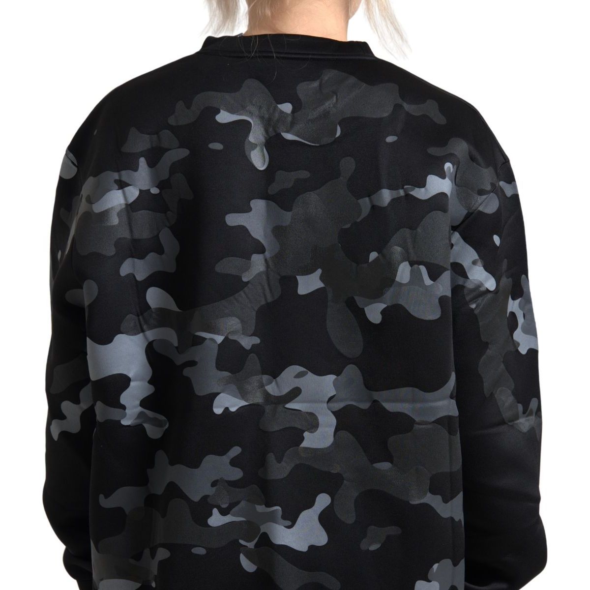 Dolce & GabbanaElegant Black Camouflage Pullover SweaterMcRichard Designer Brands£379.00
