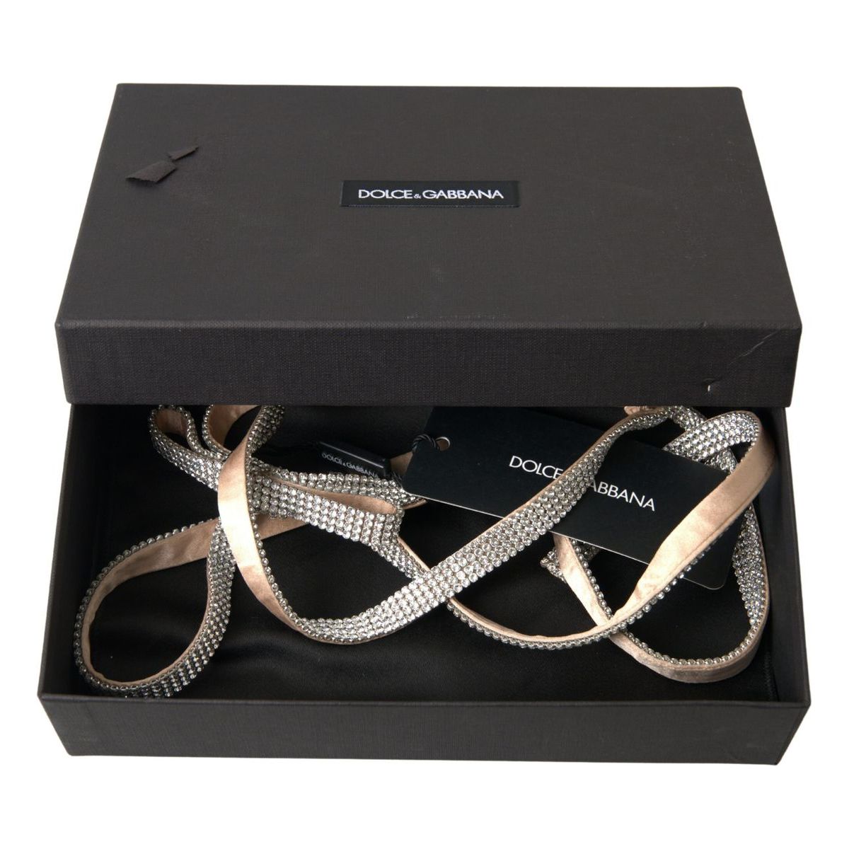 Dolce & Gabbana Elegant Crystal Skinny Silk Bow Belt beige-silk-clear-crystal-bow-waist-belt 465A1628-scaled-60a68ec1-325.jpg