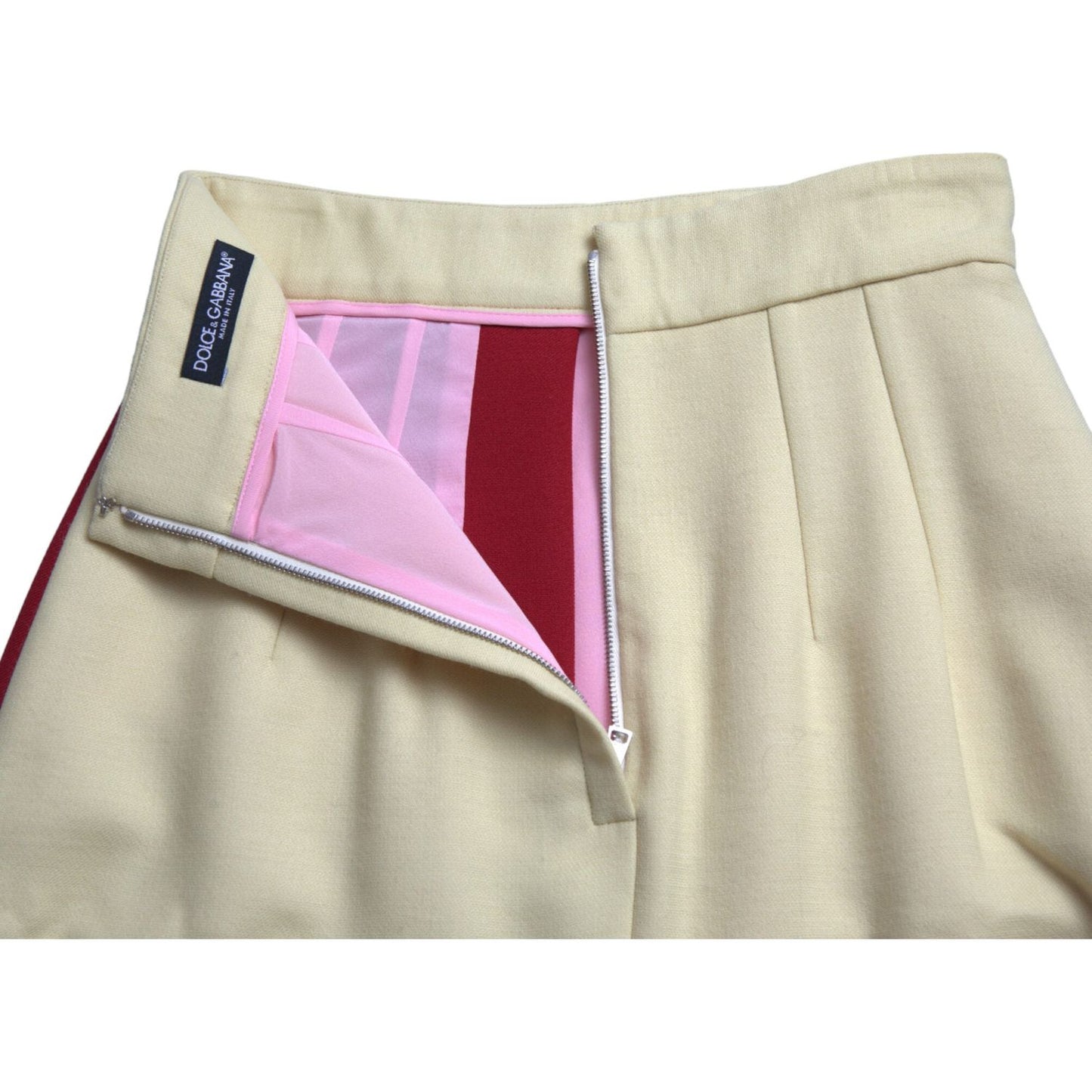 Dolce & Gabbana Elegant High Waist Mini A-Line Skirt multicolor-patchwork-high-waist-a-line-skirt