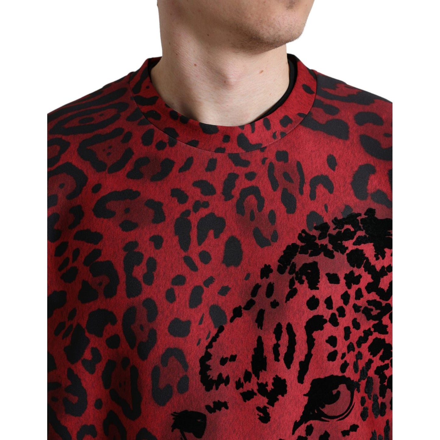 Dolce & Gabbana Elegant Leopard Print Pullover Sweater red-leopard-print-crewneck-pullover-sweater 465A1980-BG-scaled-84fd8256-177.jpg