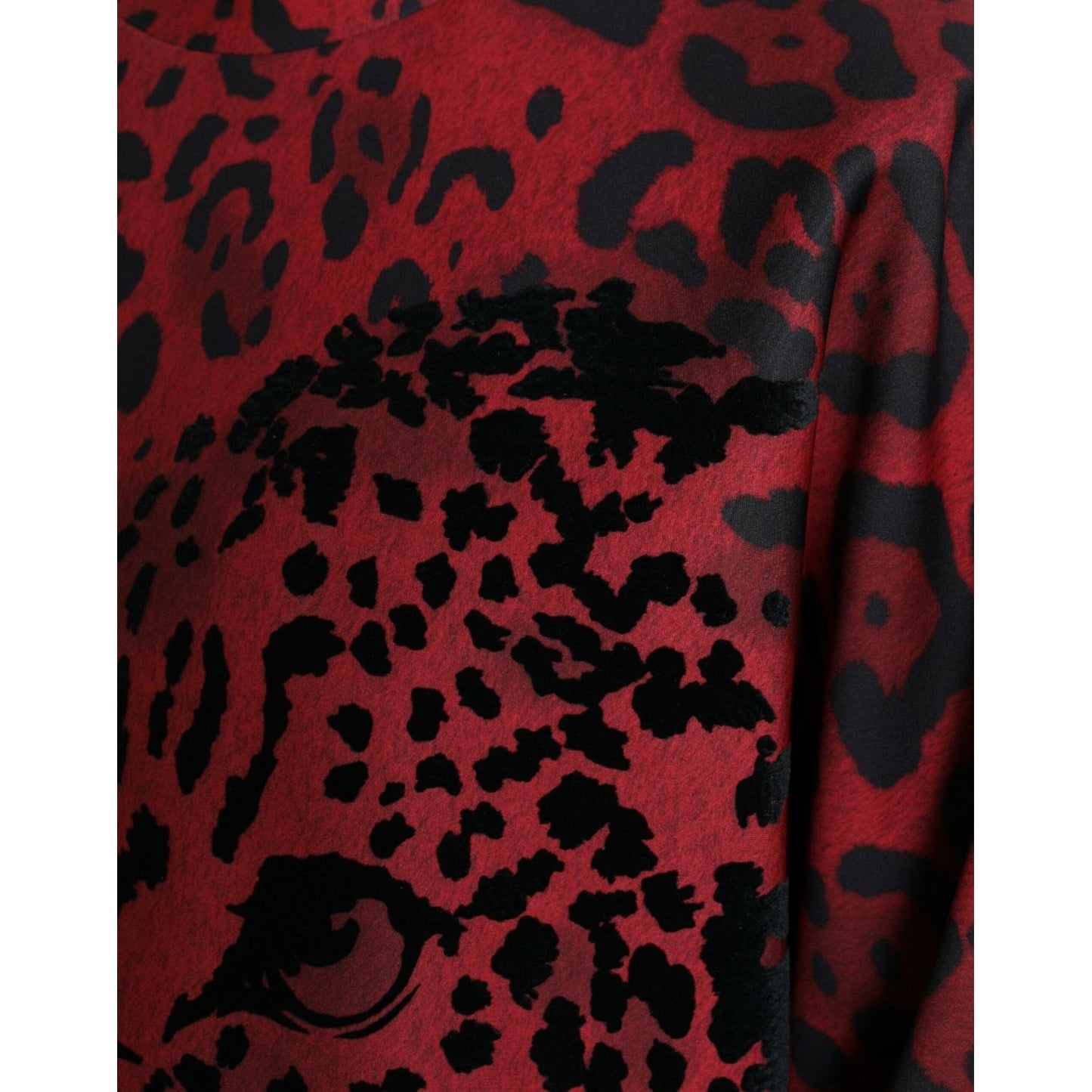 Dolce & Gabbana Elegant Leopard Print Pullover Sweater red-leopard-print-crewneck-pullover-sweater 465A1981-BG-scaled-d4c9ac30-10a.jpg