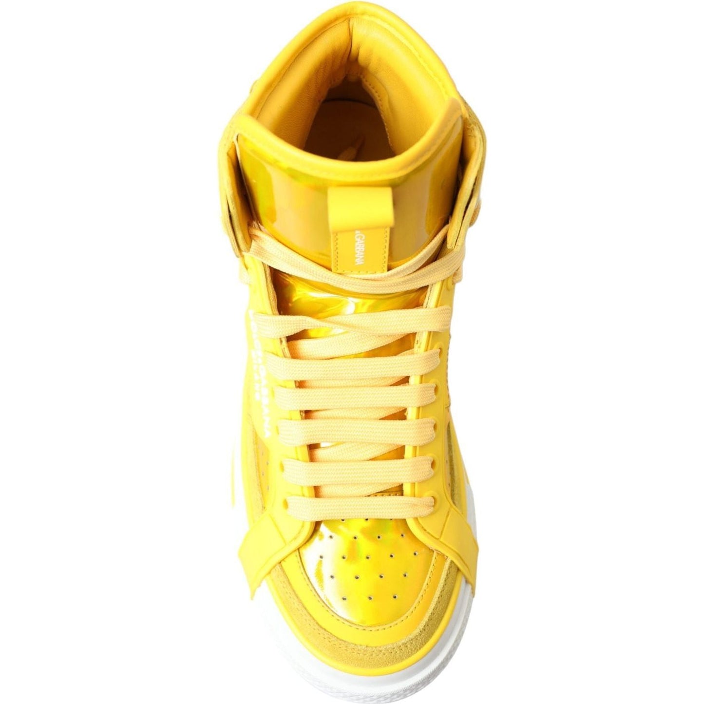 Dolce & Gabbana Chic High-Top Color-Block Sneakers yellow-white-leather-high-top-sneakers-shoes 465A2116-BG-scaled-55e25183-962.jpg