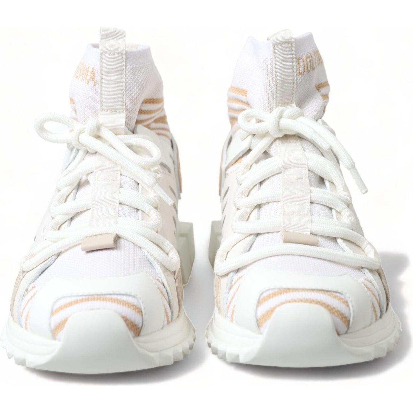 Dolce & Gabbana Elegant Sorrento Slip-On Sneakers in White and Beige white-beige-sorrento-socks-sneakers-shoes-1 465A2443-BG-scaled-44f3ca75-470.jpg