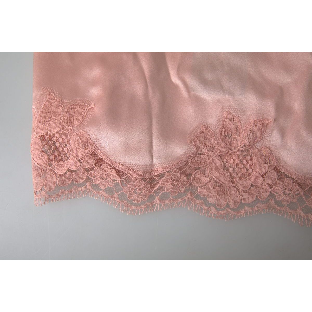 Dolce & Gabbana Elegant Silk Blend Camisole antique-rose-lace-silk-camisole-top-underwear