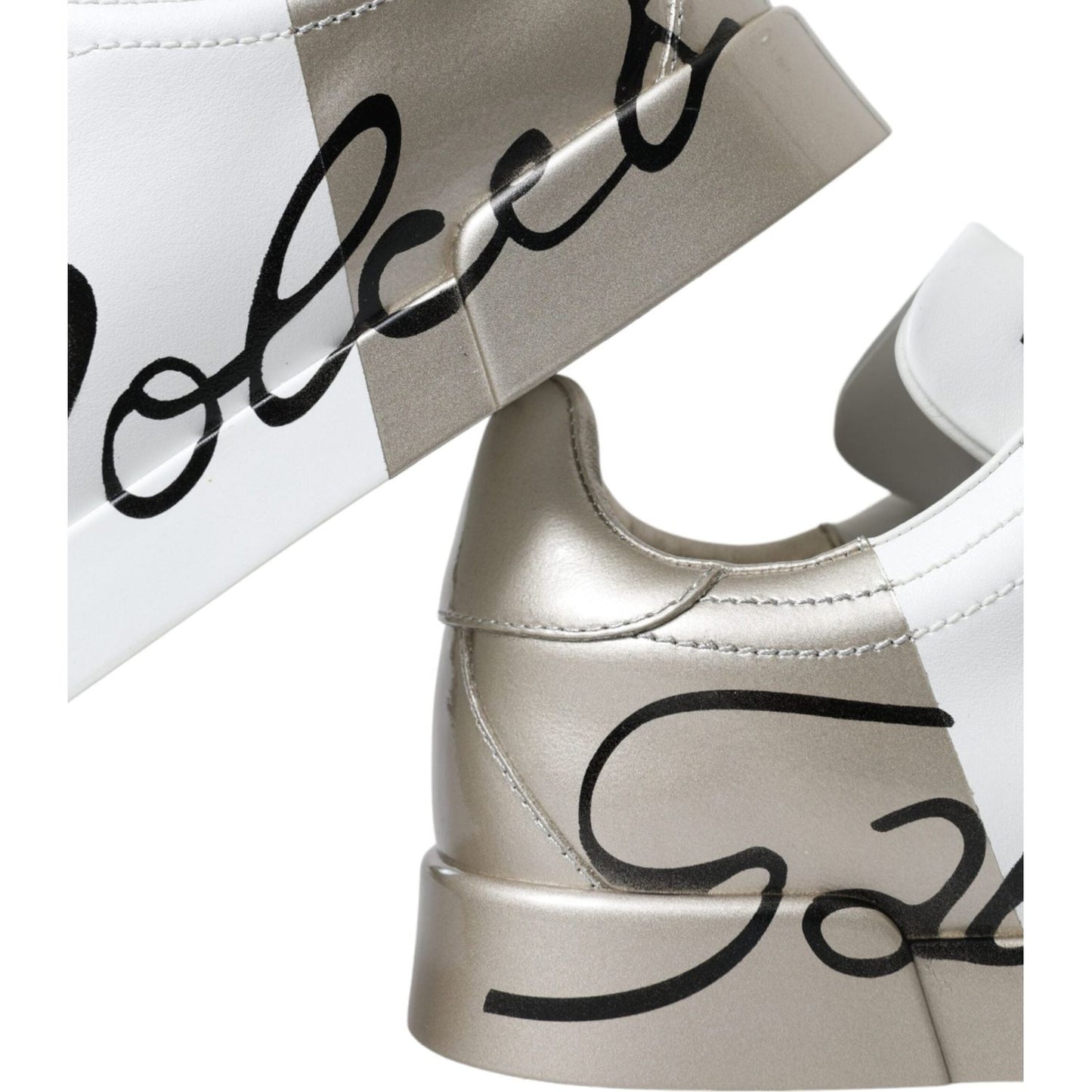Dolce & Gabbana Elegant White & Gold Leather Sneakers white-gold-lace-up-womens-low-top-sneakers 465A2624-BG-scaled-22cff5bc-6ba.jpg