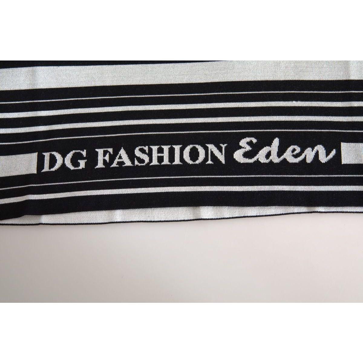 Dolce & Gabbana Elegant White Cotton Crew Neck Tee white-cotton-dg-fashion-crew-neck-tee-t-shirt