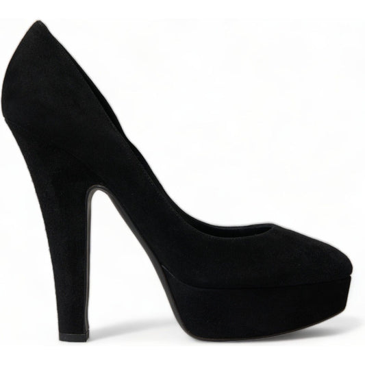 Dolce & Gabbana Black Suede Heeled Pumps Sophistication black-suede-leather-platform-heel-pumps-shoes 465A3213-BG-scaled-dd1f896d-01c.jpg