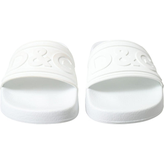 Dolce & Gabbana Elegant White Logo Slides white-rubber-sandals-slides-beachwear-shoes 465A3223-BG-scaled-d18ef0ff-475.jpg