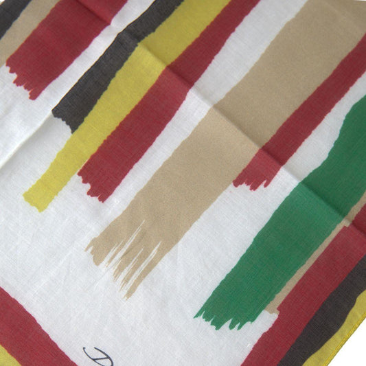 Dolce & Gabbana Elegant Multicolor Cotton Men's Scarf multicolor-stripes-square-handkerchief-scarf