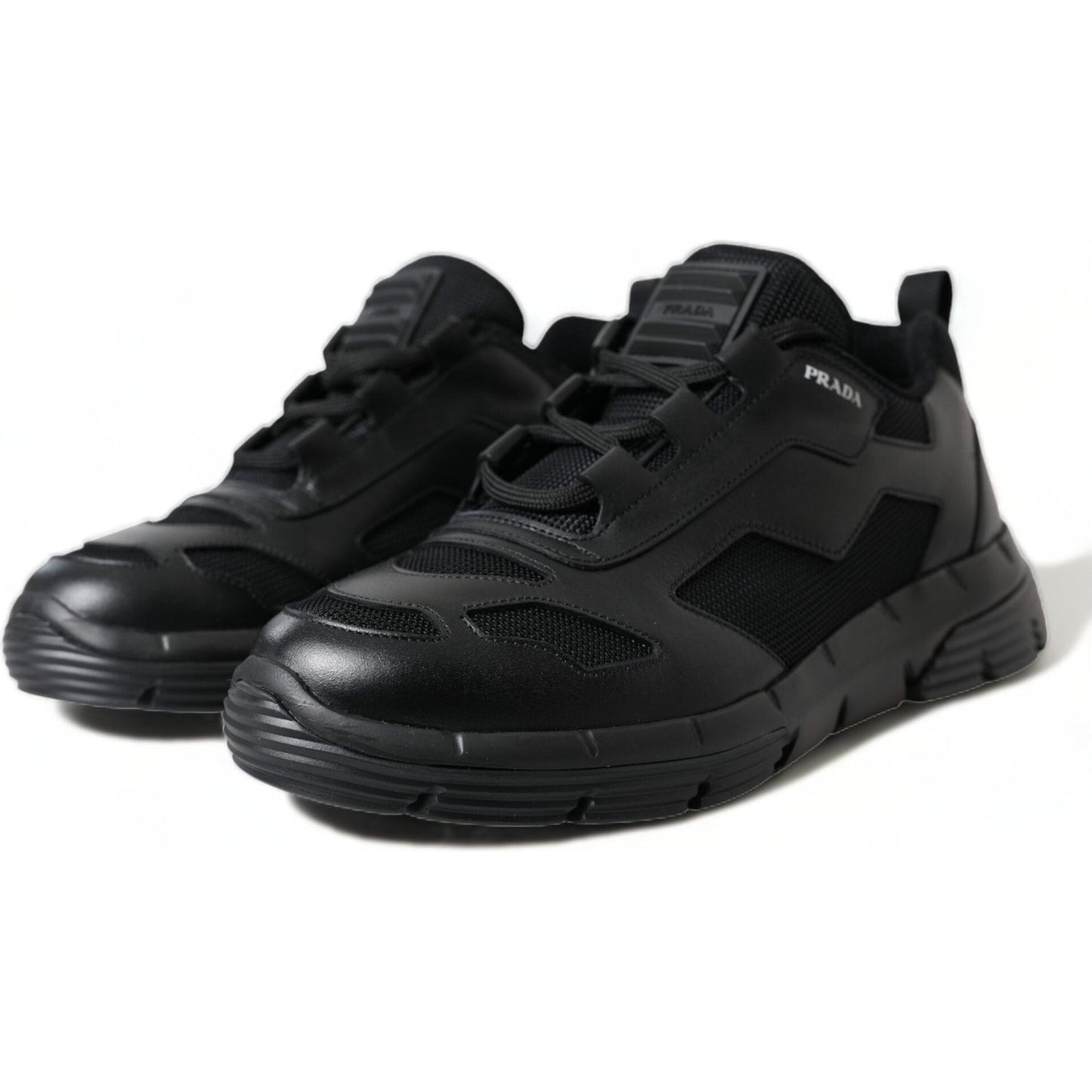 Prada Sleek Low Top Leather Sneakers in Timeless Black black-mesh-panel-low-top-twist-trainers-sneakers-shoes 465A4089-BG-scaled-361c13fc-037.jpg