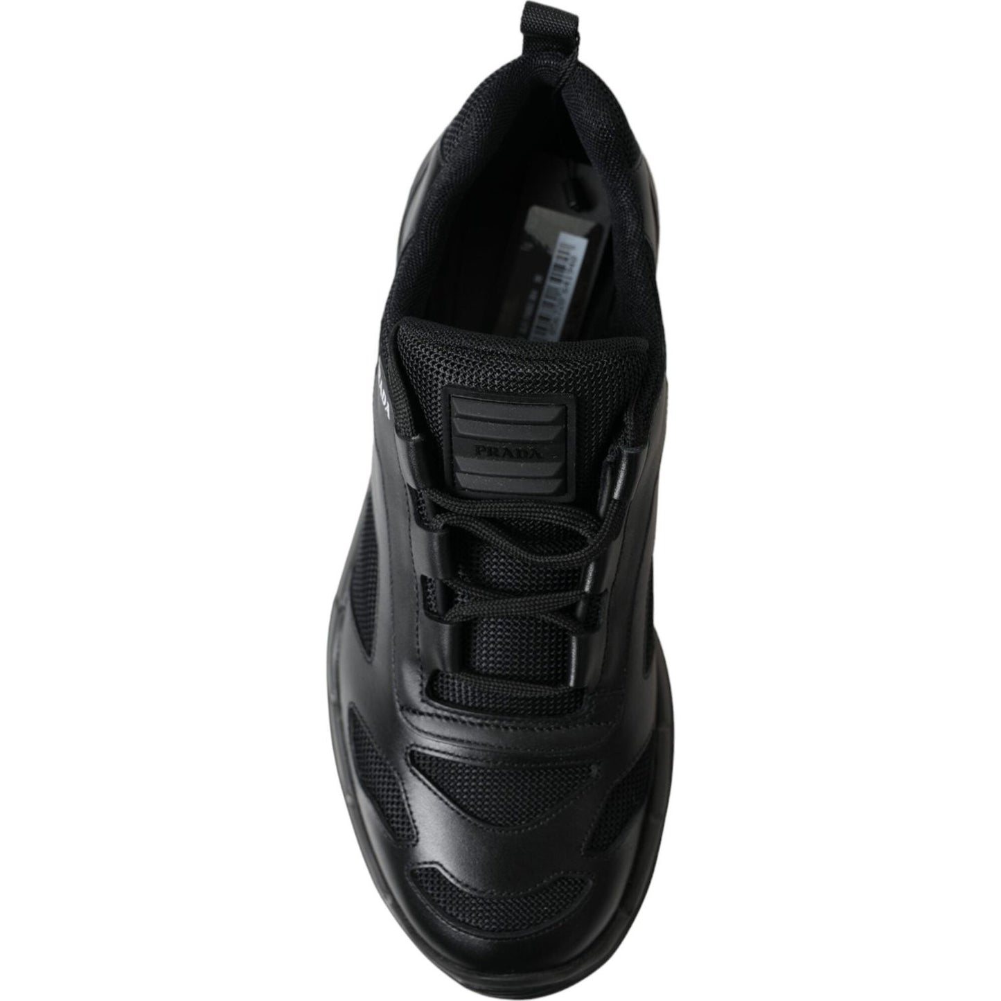 Prada Sleek Low Top Leather Sneakers in Timeless Black black-mesh-panel-low-top-twist-trainers-sneakers-shoes 465A4097-BG-scaled-1527cadd-bd8.jpg