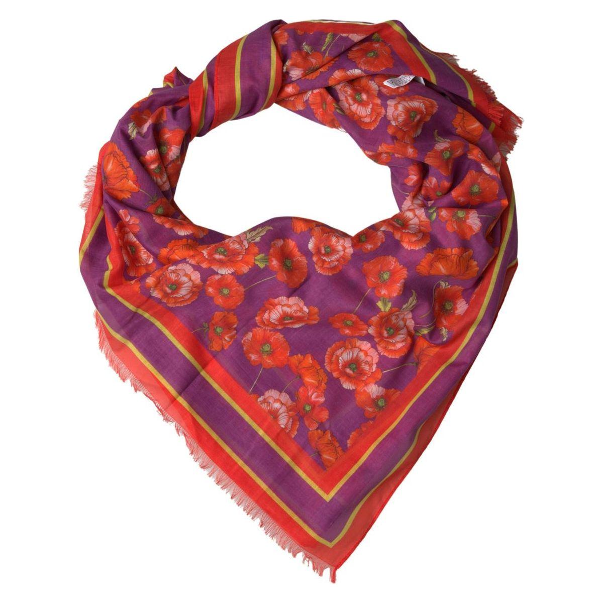 Dolce & Gabbana Elegant Red Cotton Scarf for Women red-floral-cotton-shawl-wrap-foulard-scarf 465A4202-scaled-228bfaef-a64_5f5649bf-6eb2-405e-9199-ec396b39b5e4.jpg