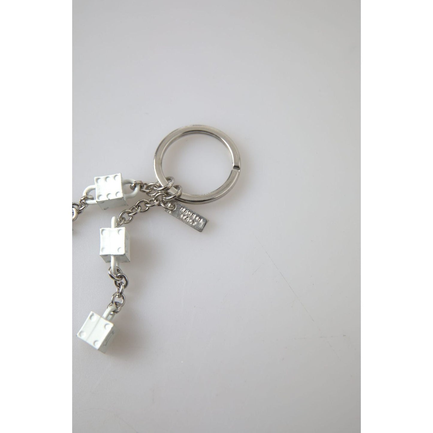 Dolce & Gabbana Silver Brass Logo Charm Keychain silver-tone-metal-dg-logo-engraved-keyring-keychain 465A4414-scaled-e2667221-4ac.jpg