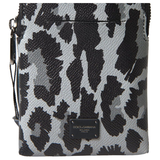 Dolce & Gabbana Elegant Leather Crossbody Phone Bag gray-leopard-leather-men-purse-crossbody-sling-phone-bag 465A4647-99e2c41e-6cf.jpg