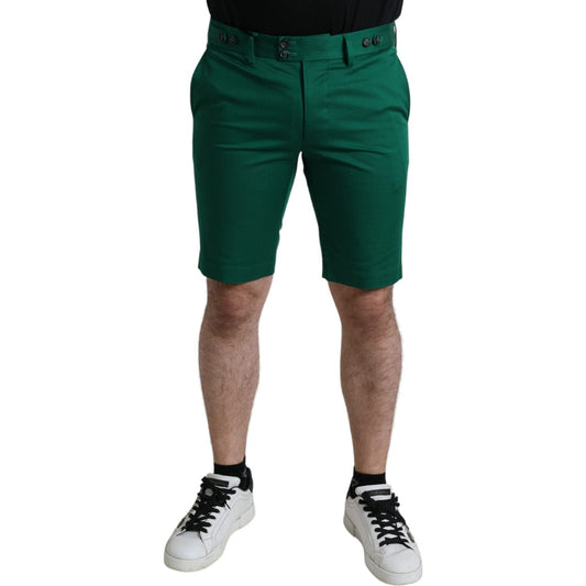 Dolce & Gabbana Elegant Deep Green Cotton Bermuda Shorts deep-green-cotton-stretch-men-bermuda-shorts 465A5119-BG-scaled-d44d5a99-70a.jpg