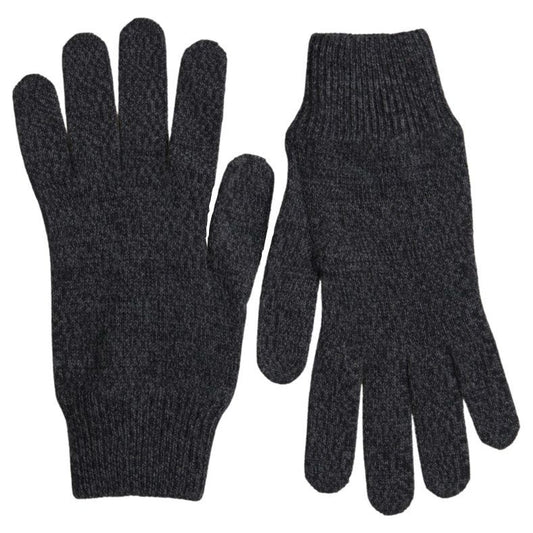 Dolce & GabbanaElegant Virgin Wool Winter Gloves in GrayMcRichard Designer Brands£129.00
