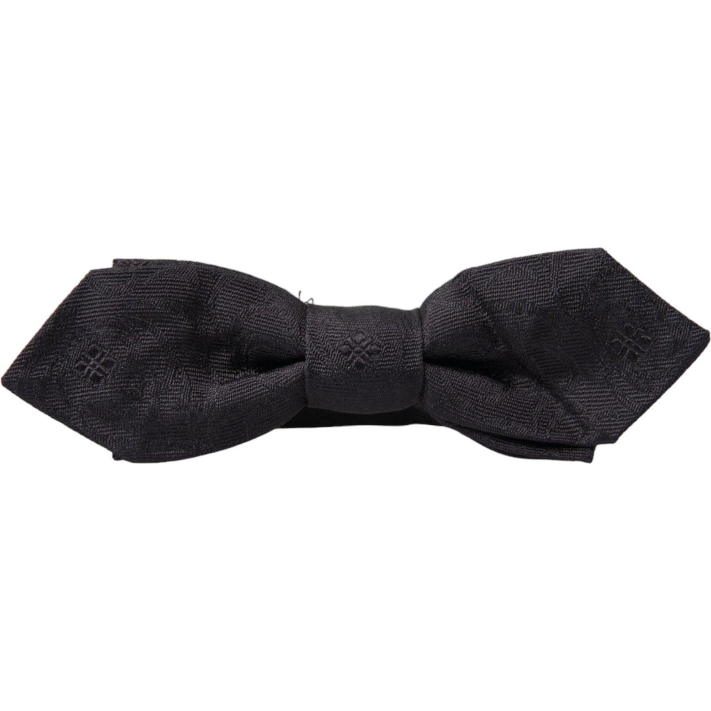 Dolce & Gabbana Elegant Black Silk Bow Tie black-fantasy-silk-adjustable-neck-men-papillon-bow-tie-1 465A6760-BG-scaled-a25e898e-e8e.jpg