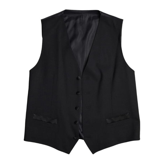 Dolce & Gabbana Exquisite Two-Piece Wool Blend Suit black-embellished-wool-2-piece-sicilia-suit