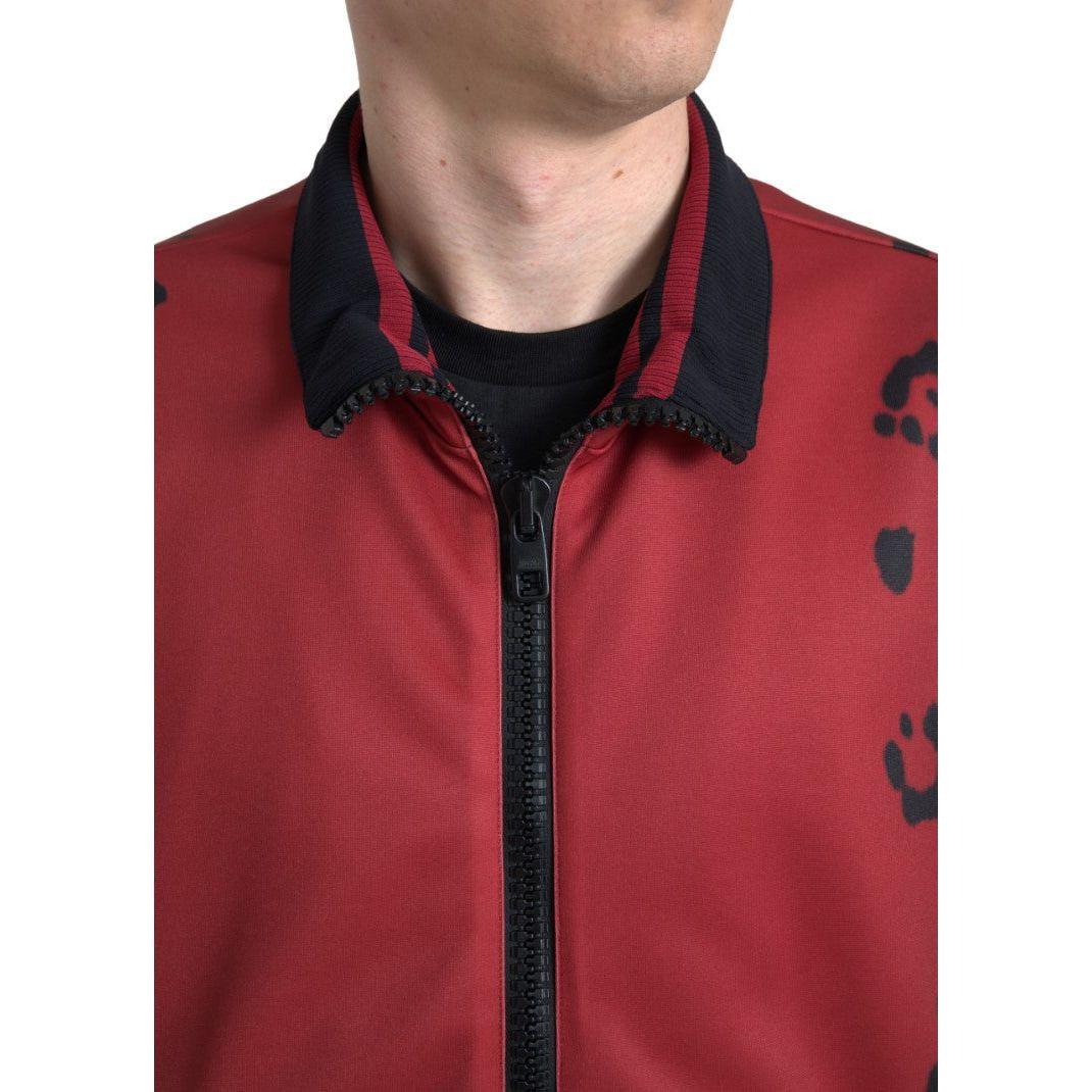 Dolce & Gabbana Red Leopard Print Bomber Jacket red-leopard-polyester-bomber-full-zip-jacket 465A7828-Medium-e683bf9b-f3f.jpg