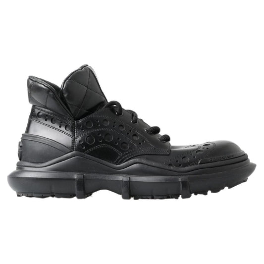 Dolce & Gabbana Elegant Black Leather Ankle Boots black-leather-ankle-casual-boots 465A8871-82be8a6d-4fe.jpg