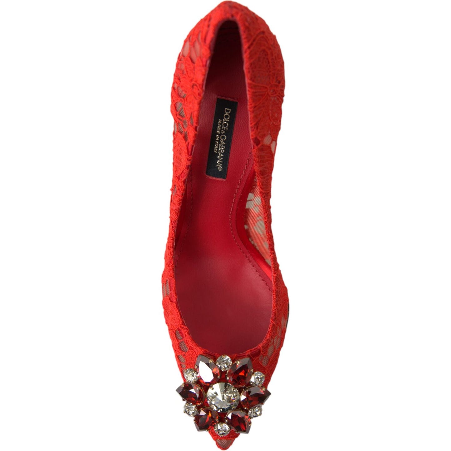 Dolce & Gabbana Exquisite Crystal-Embellished Red Lace Heels red-taormina-lace-crystal-heels-pumps-shoes-1 465A9201-bg-scaled-52acbe3e-d61.jpg