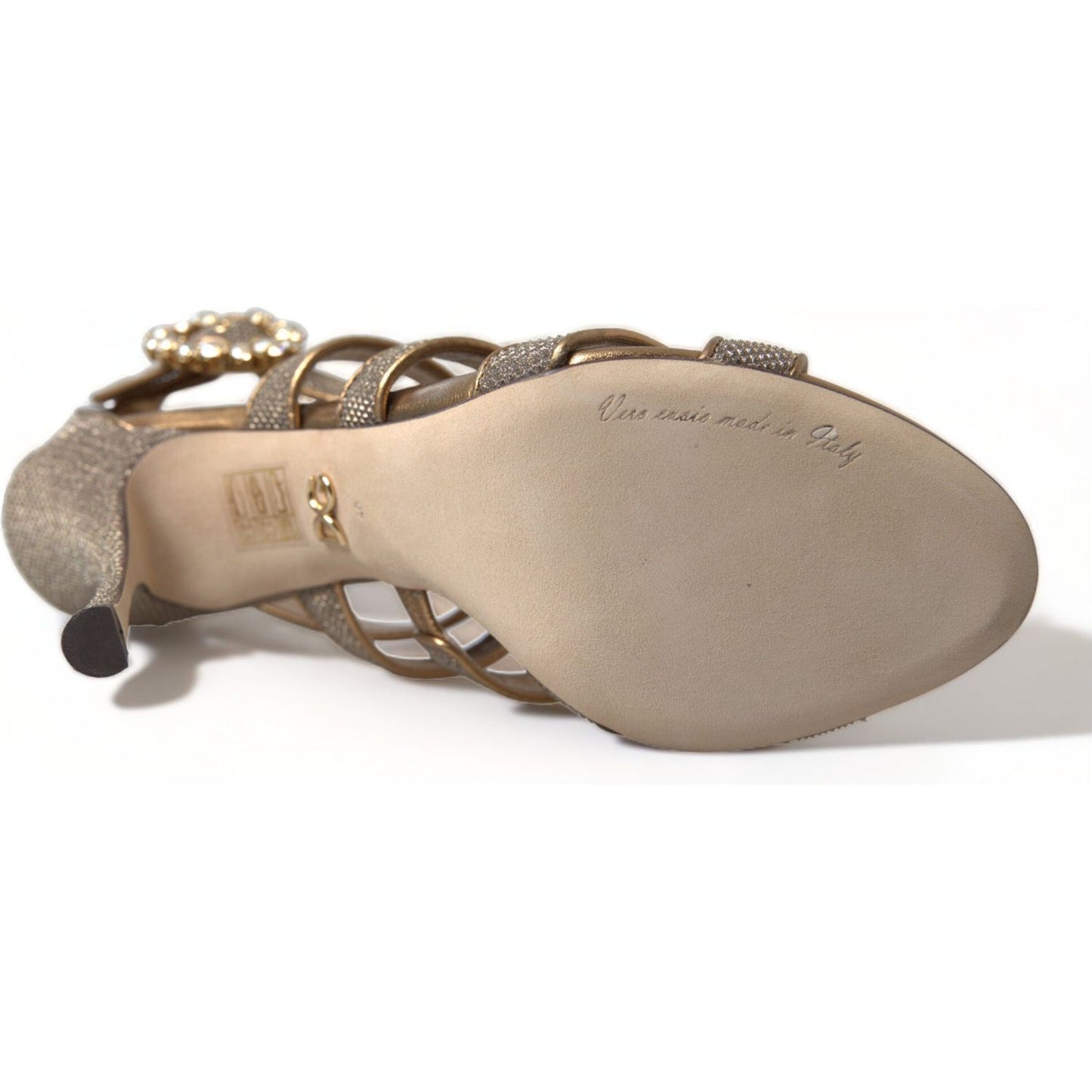 Dolce & Gabbana Bronze Crystal Stiletto Heels Sandals bronze-crystal-strap-heels-sandals-shoes 465A9300-bg-scaled-d953a0af-1f4.jpg