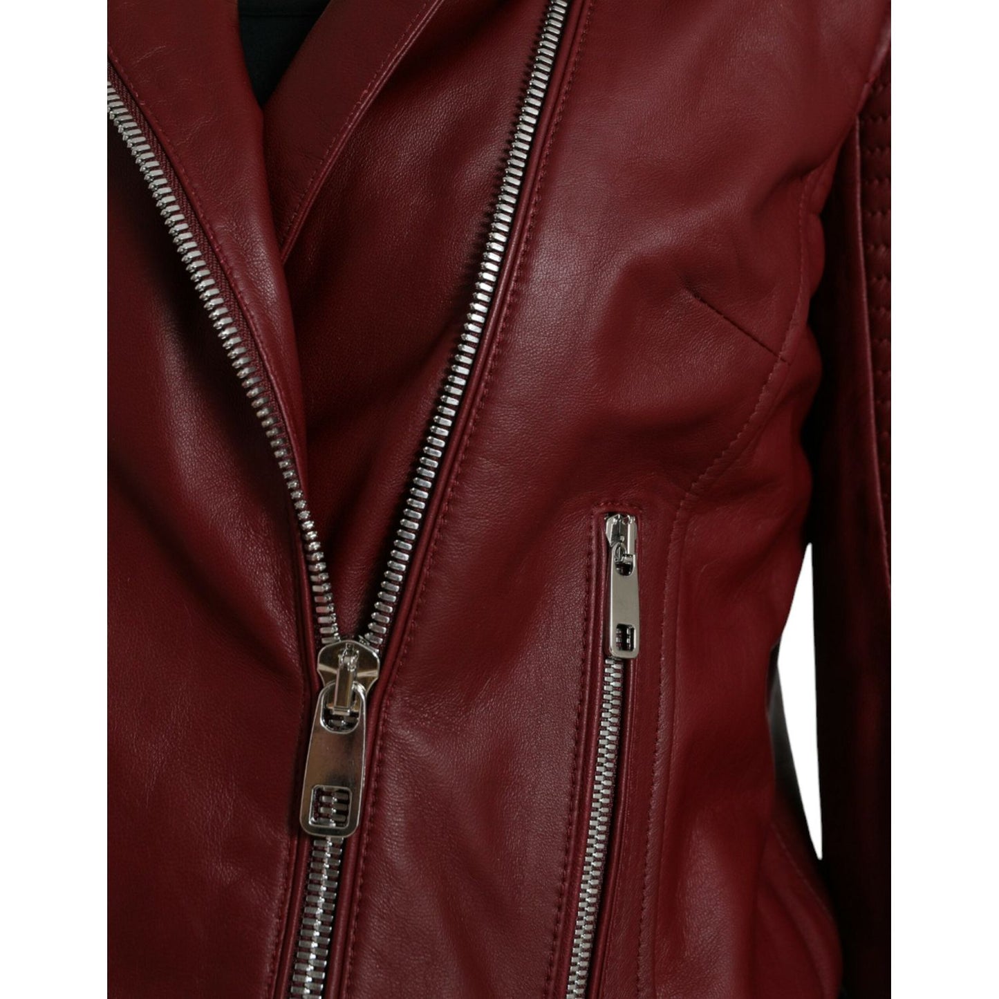Dolce & Gabbana Bordeaux Biker Leather Jacket bordeaux-leather-biker-coat-lambskin-jacket 465A9337-BG-scaled-d04ac094-714.jpg