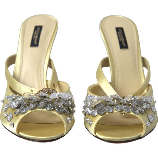 Dolce & Gabbana Crystal Embellished Silk Sandals yellow-satin-crystal-mary-janes-sandals 465A9695-bg-scaled-47a40c33-886.jpg