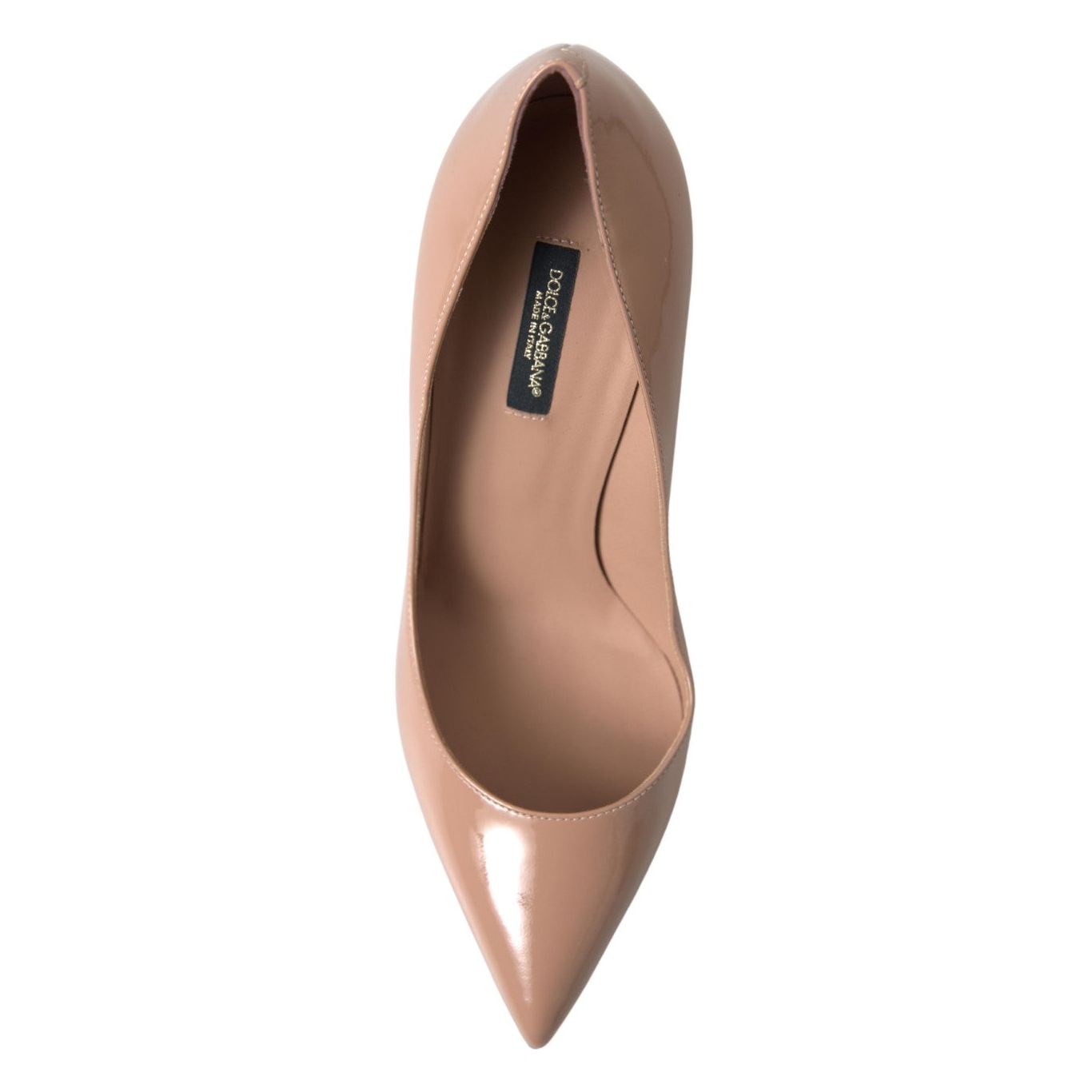 Dolce & Gabbana Elegant Beige Patent Leather Pumps beige-leather-pumps-patent-heels-shoes 465A9979-Medium-3b013cff-486.jpg
