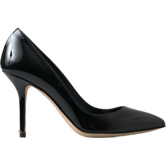 Dolce & GabbanaElegant Patent Leather Heels PumpsMcRichard Designer Brands£419.00