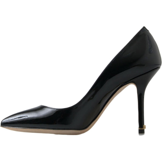 Dolce & GabbanaElegant Patent Leather Heels PumpsMcRichard Designer Brands£419.00