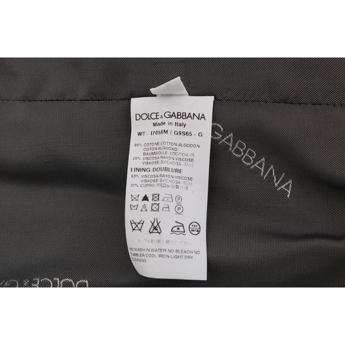 Dolce & Gabbana Elegant Gray Striped Waistcoat Vest gray-staff-cotton-striped-vest-1 478457-gray-staff-cotton-striped-vest-2-6.jpg
