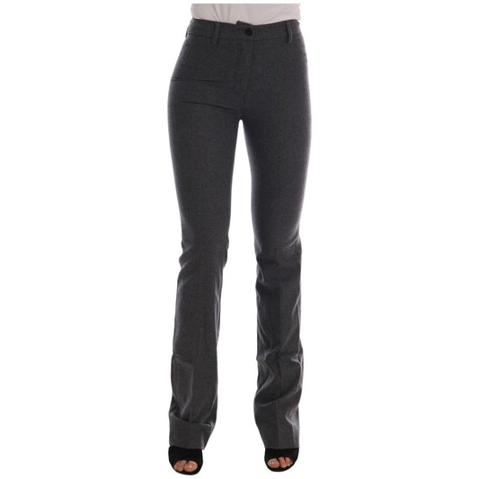 Ermanno ScervinoChic Gray Formal Pants - Elegance RefinedMcRichard Designer Brands£179.00