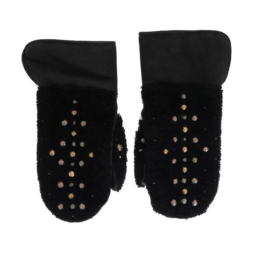 Dolce & GabbanaStudded Black Leather Gentleman's GlovesMcRichard Designer Brands£469.00