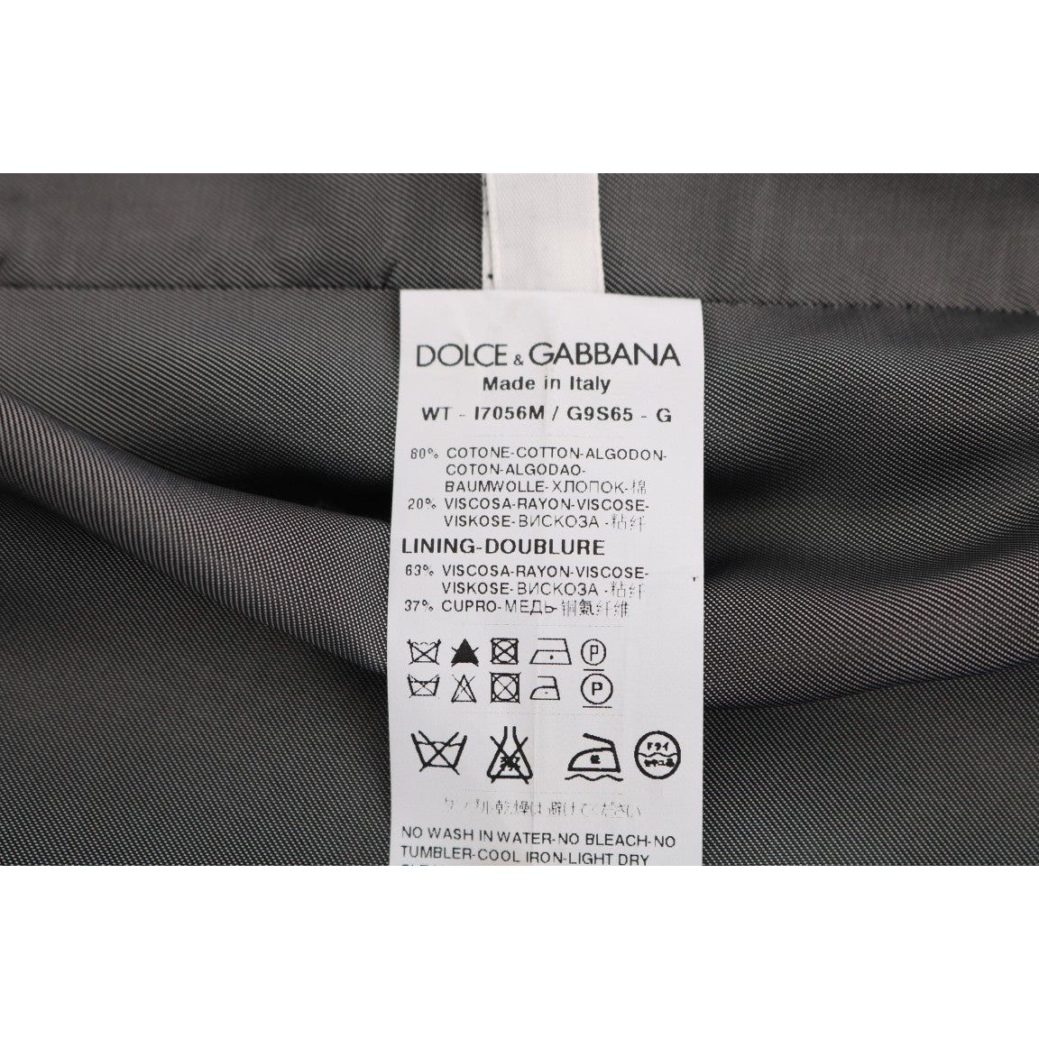 Dolce & Gabbana Elegant Striped Waistcoat Vest black-staff-cotton-rayon-vest-1