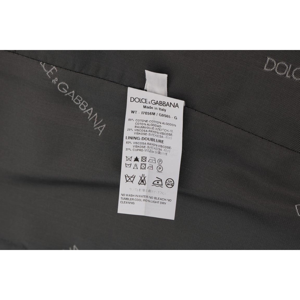 Dolce & Gabbana Sleek Gray Single-Breasted Waistcoat Vest gray-staff-cotton-rayon-vest-2 498757-gray-staff-cotton-rayon-vest-3-6.jpg
