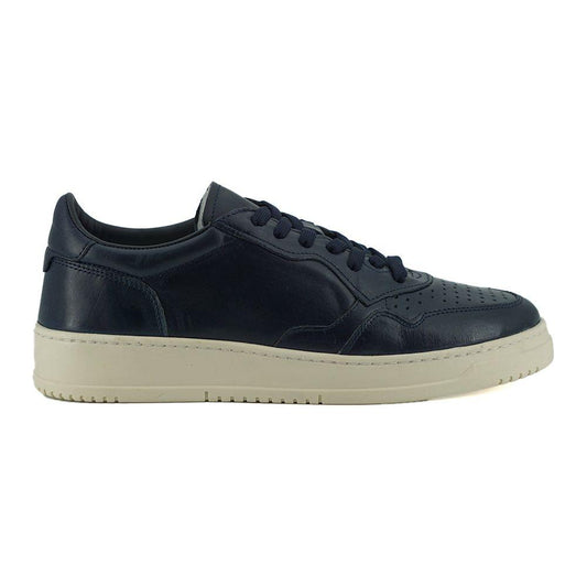 Saxone of ScotlandElegant Navy Blue Leather SneakersMcRichard Designer Brands£149.00