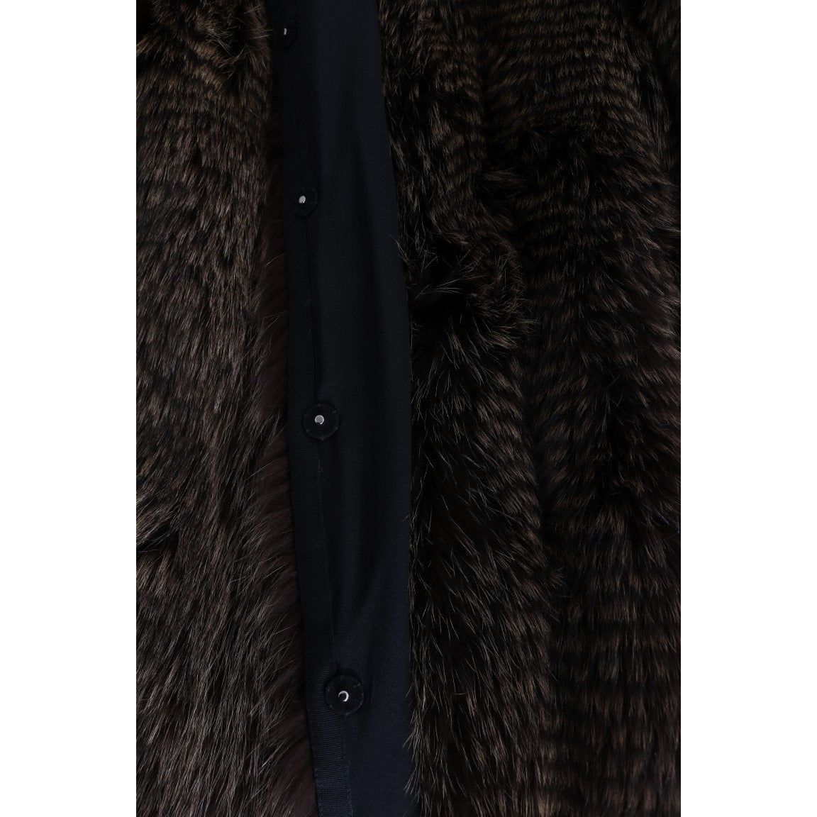 Dolce & Gabbana Elegant Brown Raccoon Fur Knee-Length Coat Coats & Jackets brown-raccoon-fur-coat-jacket 513000-brown-raccoon-fur-coat-jacket-4.jpg