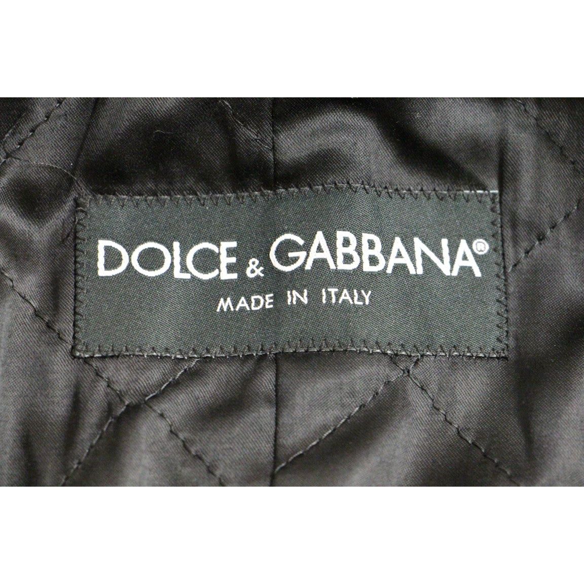 Dolce & Gabbana Sicilia Checkered Wool Blend Coat Coats & Jackets gray-double-breasted-coat-jacket 53557-gray-double-breasted-coat-jacket-6.jpg